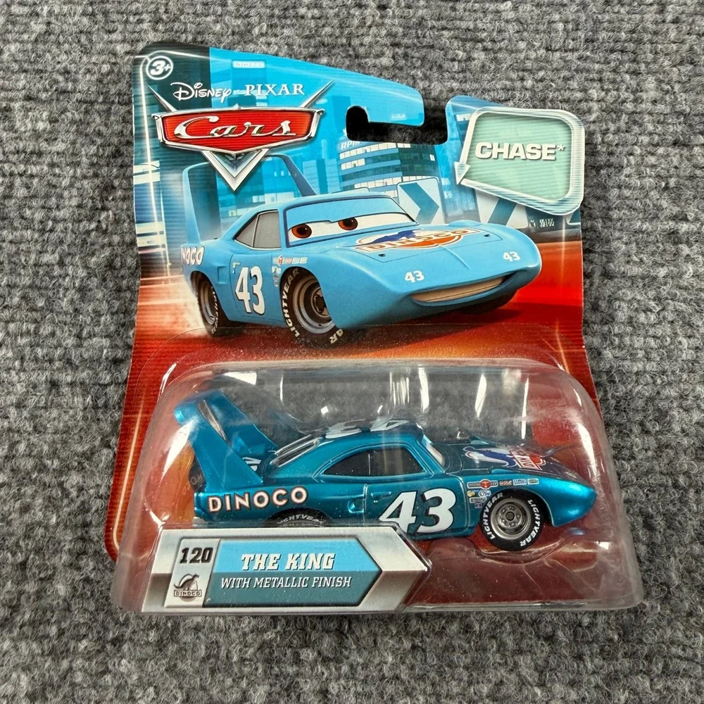 Mattel Disney Pixar Cars Toy Blue The King Metallic Finish Chase 120